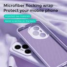 For Honor 400 Global 156.5mm ABEEL Skin-friendly Feel Magsafe Liquid Silicone Phone Case(Lilac Purple) - 2