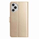 For Honor 400 Pro Global 160.8mm Lambskin 8-card Slot Leather Phone Case(Gold) - 3