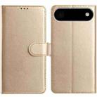 For iPhone Air Lambskin 8-card Slot Leather Phone Case(Gold) - 1