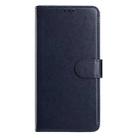 For iPhone SE 2022 / SE 2020 / 8 Lambskin 8-card Slot Leather Phone Case(Dark Blue) - 2