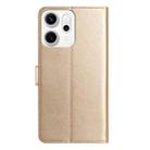 For OPPO Reno14 5G Global Lambskin 8-card Slot Leather Phone Case(Gold) - 3
