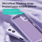 For Sony Xperia 10 VI ABEEL Skin-friendly Feel Magsafe Liquid Silicone Phone Case(Lilac Purple) - 2
