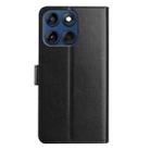For Motorola Edge 60 Fusion Lambskin 8-card Slot Leather Phone Case(Black) - 3