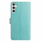 For Samsung Galaxy A16 4G Lambskin 8-card Slot Leather Phone Case(Green) - 3
