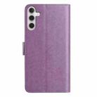 For Samsung Galaxy A26 5G Lambskin 8-card Slot Leather Phone Case(Purple) - 3