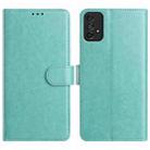For Samsung Galaxy A53 5G Lambskin 8-card Slot Leather Phone Case(Green) - 1