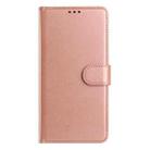 For Samsung Galaxy S24 FE 5G Lambskin 8-card Slot Leather Phone Case(Rose Gold) - 2