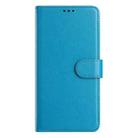 For Samsung Galaxy S23 FE 5G Lambskin 8-card Slot Leather Phone Case(Light Blue) - 2