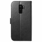 For Samsung Galaxy S9+ Lambskin 8-card Slot Leather Phone Case(Black) - 3