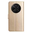 For Xiaomi Poco M7 5G Lambskin 8-card Slot Leather Phone Case(Gold) - 3