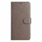 For Redmi A1 Lambskin 8-card Slot Leather Phone Case(Grey) - 2