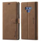 For Samsung Galaxy Note 9 Forwenw F1 Series Matte Strong Magnetism Horizontal Flip Leather Case with Holder & Card Slots & Wallet & Photo Frame(Brown) - 1