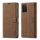 For Samsung Galaxy S20 Forwenw F1 Series Matte Strong Magnetism Horizontal Flip Leather Case with Holder & Card Slots & Wallet & Photo Frame(Brown) - 1