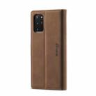 For Samsung Galaxy S20 Forwenw F1 Series Matte Strong Magnetism Horizontal Flip Leather Case with Holder & Card Slots & Wallet & Photo Frame(Brown) - 3