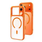 For iPhone 17 Pro Oil-spray Skin Feel MagSafe PC Hybrid TPU Phone Case(Orange) - 1