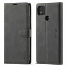 For Xiaomi Redmi 9C Forwenw F1 Series Matte Strong Magnetism Horizontal Flip Leather Case with Holder & Card Slots & Wallet & Photo Frame(Black) - 1