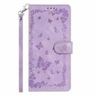 For Xiaomi 15T Pro 5G Secret Garden Butterfly Pattern Leather Phone Case(Purple) - 2