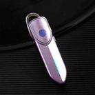 V19S Bluetooth 5.0 Business Style Fingerprint Touch Bluetooth Earphone(Purple) - 2