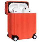 Luggage Earphone Protective Case For AirPods 1 / 2(Orange) - 1