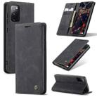 For Samsung Galaxy S20 FE CaseMe 013 Multifunctional Horizontal Flip Leather Case with Holder & Card Slot & Wallet(Black) - 1