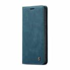 For Samsung Galaxy S20 FE CaseMe 013 Multifunctional Horizontal Flip Leather Case with Holder & Card Slot & Wallet(Blue) - 3