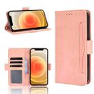 For iPhone 12 mini Multiple Card Slots Horizontal Flip Leather Case with Holder & Wallet (Pink) - 1