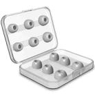 12 PCS Wireless Earphone Replaceable Memory Foam Ear Cap Earplugs for AirPods Pro, with Storage Box(Grey) - 1