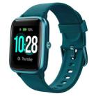 [HK Warehouse] Ulefone Watch 1.3 inch TFT Touch Screen Bluetooth 4.2 Smart Watch, Support Sleep / Heart Rate Monitor & 5 ATM Waterproof & 9 Sports Mode(Turquoise) - 1