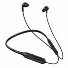 M60 8D Surround Sound Wireless Neck-mounted 5.1 Bluetooth Earphone Support TF Card MP3 Mode(Black) - 1