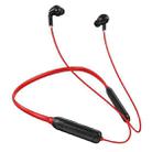 M60 8D Surround Sound Wireless Neck-mounted 5.1 Bluetooth Earphone Support TF Card MP3 Mode(Red) - 1