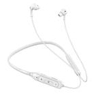 M60 8D Surround Sound Wireless Neck-mounted 5.1 Bluetooth Earphone Support TF Card MP3 Mode(White) - 1