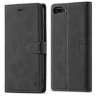 For iPhone 7 Plus / 8 Plus Forwenw F1 Series Matte Strong Magnetism Horizontal Flip Leather Case with Holder & Card Slots & Wallet & Photo Frame(Black) - 1