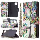 For OPPO Realme C11 Colored Drawing Pattern Zipper Horizontal Flip Leather Case with Holder & Card Slots & Wallet(Tree) - 1