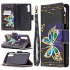 For OPPO Realme 6 Pro Colored Drawing Pattern Zipper Horizontal Flip Leather Case with Holder & Card Slots & Wallet(Big Butterfly) - 1