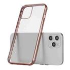 For iPhone 12 mini GEBEI Plating TPU Shockproof Protective Case (Gold) - 1
