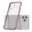 For iPhone 12 / 12 Pro GEBEI Plating TPU Shockproof Protective Case(Gold) - 1