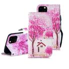 3D Painting Pattern Coloured Drawing Horizontal Flip PU Leather Case with Holder & Card Slots & Wallet For iPhone 12 mini(Tree House) - 1