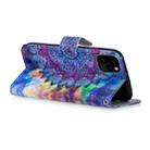 3D Painting Pattern Coloured Drawing Horizontal Flip PU Leather Case with Holder & Card Slots & Wallet For iPhone 12 mini(Oil Painting Mandala) - 5