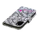 3D Painting Pattern Coloured Drawing Horizontal Flip PU Leather Case with Holder & Card Slots & Wallet For iPhone 12 mini(Lace Flower) - 8