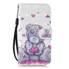 3D Painting Pattern Coloured Drawing Horizontal Flip PU Leather Case with Holder & Card Slots & Wallet For iPhone 12 / 12 Pro(Love Panda) - 2