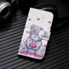 3D Painting Pattern Coloured Drawing Horizontal Flip PU Leather Case with Holder & Card Slots & Wallet For iPhone 12 / 12 Pro(Love Panda) - 9