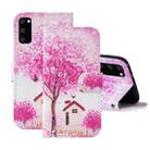 For Samsung Galaxy S20 FE 3D Painting Pattern Coloured Drawing Horizontal Flip PU Leather Case with Holder & Card Slots & Wallet(Tree House) - 1