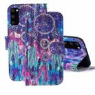 For Samsung Galaxy S20 FE 3D Painting Pattern Coloured Drawing Horizontal Flip PU Leather Case with Holder & Card Slots & Wallet(Starry Sky Wind Chimes) - 1