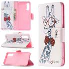 For OPPO Find X2 Lite Colored Drawing Pattern Horizontal Flip Leather Case with Holder & Card Slots & Wallet(Deer) - 1