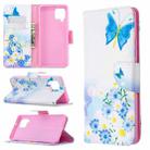 For Samsung Galaxy A42 5G Colored Drawing Pattern Horizontal Flip Leather Case with Holder & Card Slots & Wallet(Butterfly Love) - 1