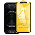 For iPhone 12 / 12 Pro 9D Full Glue Full Screen Tempered Glass Film - 1