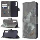 For OPPO Find X2 Lite Matching Color Crocodile Texture Horizontal Flip PU Leather Case with Wallet & Holder & Card Slots(Grey) - 1