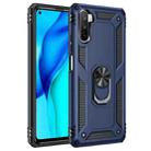 For Huawei Mate 40 Lite / Maimang 9 Shockproof TPU + PC Protective Case with 360 Degree Rotating Holder(Blue) - 1