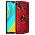 For Huawei Y8s Shockproof TPU + PC Protective Case with 360 Degree Rotating Holder(Red) - 1