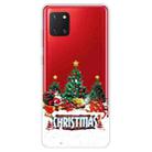 For Samsung Galaxy A81 / Note 10 Lite Christmas Series Clear TPU Protective Case(Retro Old Man) - 1